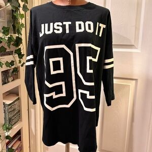 Nike Black T-Shirt with Red Tag
